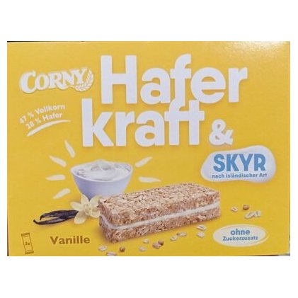 Corny Haferkraft Skyr Vanille cereal bar