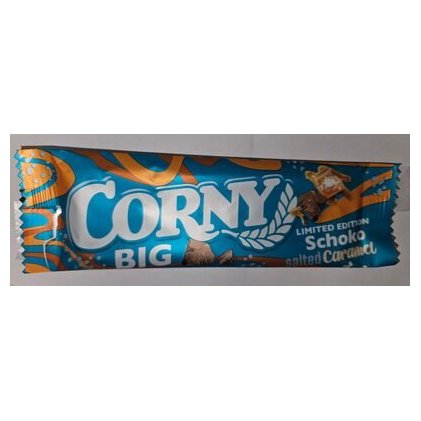Corny Big злаковый батончик с соленой карамелью