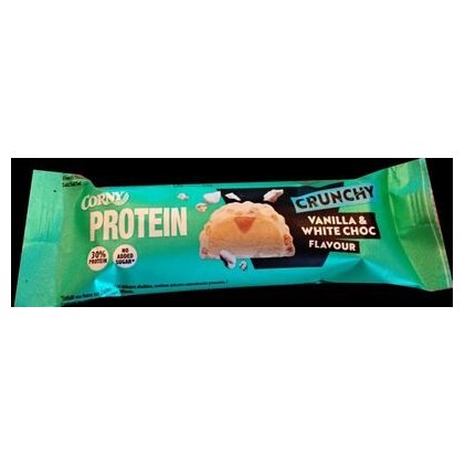 Протеиновый батончик Crunchy Protein со вкусом ванили и белого шоколада
