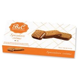 B&C Speculoos Creme Vanilla filled speculoos, 175 g