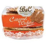 B&C вафли карамельные на маргарине, 390 г