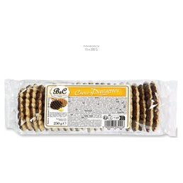B&C шоколадные бисквиты Choco Parisettes, 250 г