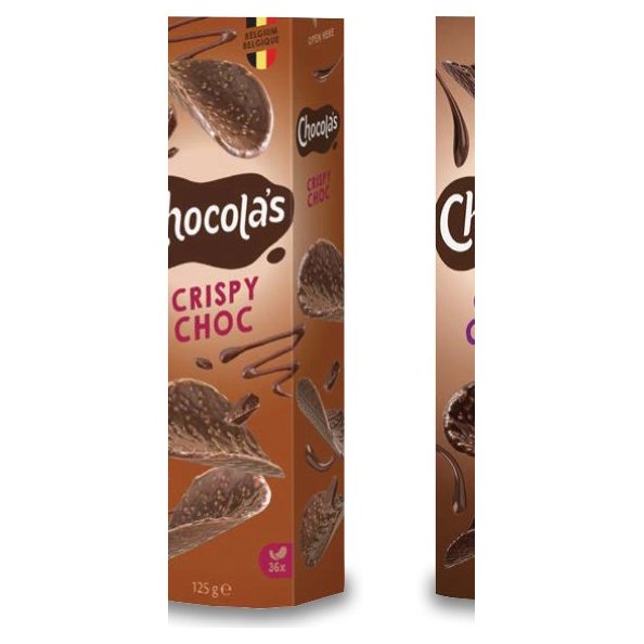 Chocola's Milk молочный шоколад в завивитках, 125 г