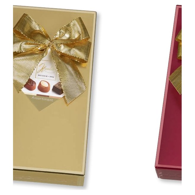 Hamlet Excellent Gold With Bow boxed chocolates, 125 g
