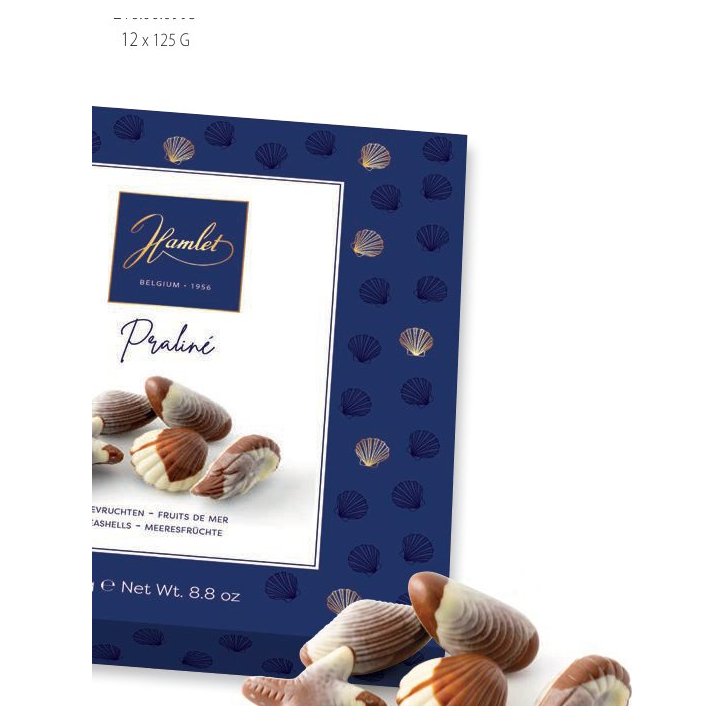 Hamlet конфеты Морские ракушки с ореховой начинкой, 250 г