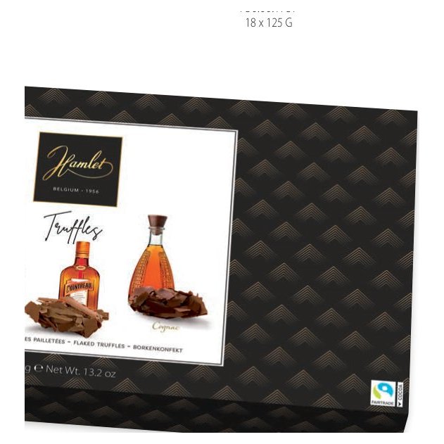 Assorted liqueur truffles, 375 g