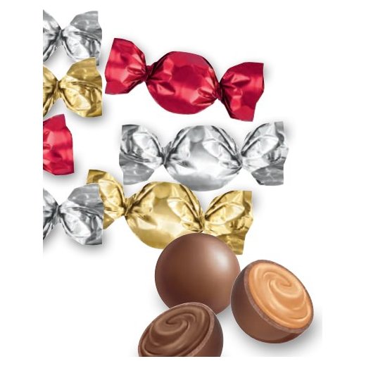 Choco Twist hazelnut, cacao and caramel chocolates assortment, 4.5 kg