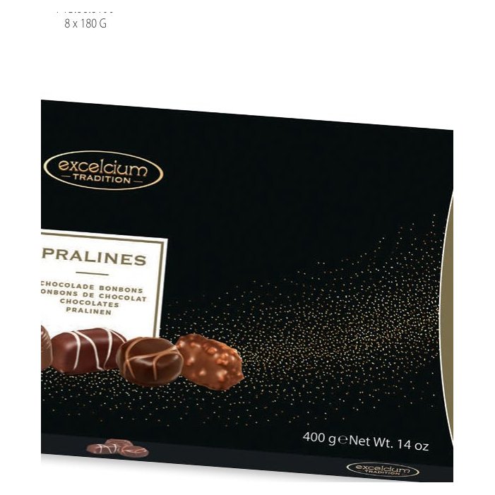 Excelcium Black Assortment chocolates, 400 g