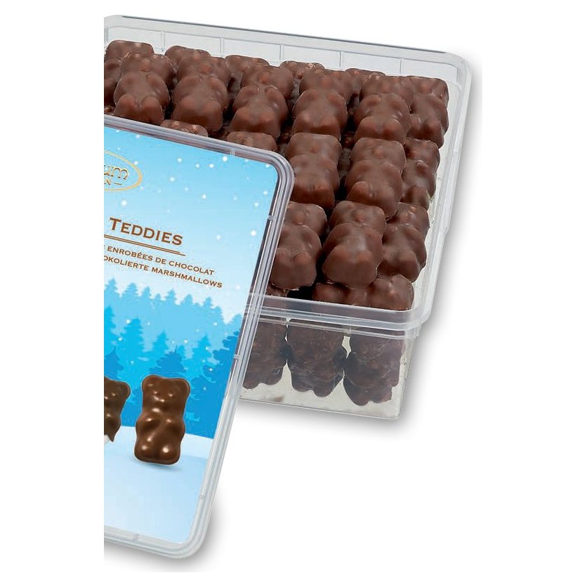 Chocolate bears with marshmallow, 400 g