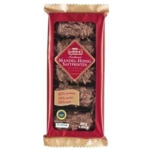 Lambertz gingerbread with almonds and honey in milk chocolate Printen