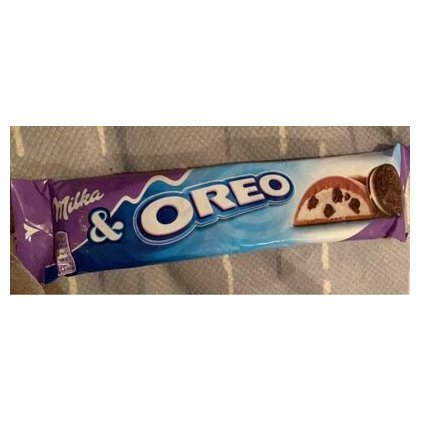 Milka Oreo chocolate bar, 37 g