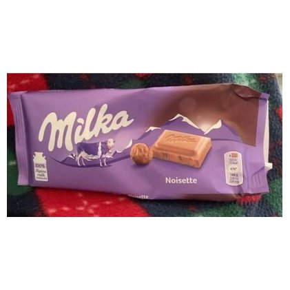 Milka шоколад Noisette с фундуком, 80 г