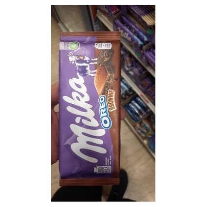 Milka шоколад с печеньем Oreo Brownie, 100 г
