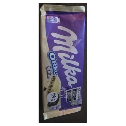 Milka белый шоколад с печеньем Oreo, 100 г