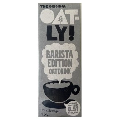 Oatly Haver Barista Edition овсяный напиток, 1,5 л