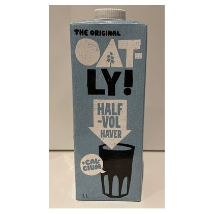 Oatly Haverdrank Halfv low fat oat drink