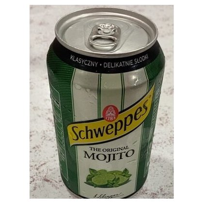 Schweppes Mojito carbonated drink