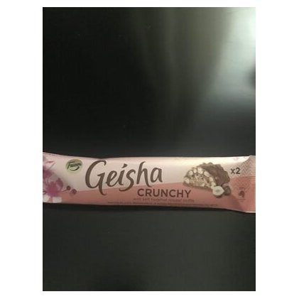 Geisha Crunchy хрустящий шоколад, 50 г