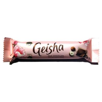 Geisha молочный шоколад с начинкой, 37 г