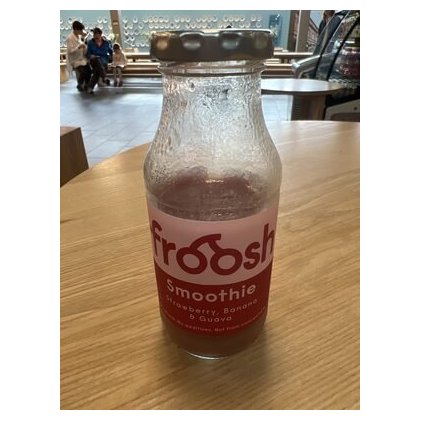 Froosh Smoothie Strawberry, Banana & Guava смузи клубника-банан-гуава, 250 мл