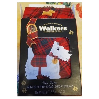 Walkers песочное печенье 3D Scottie Dog в форме собачки, 150 г