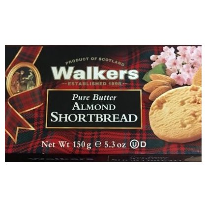 Walkers миндальное песочное печенье, 150 г