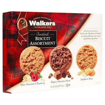 Walkers ассорти песочного печенья, 250 г