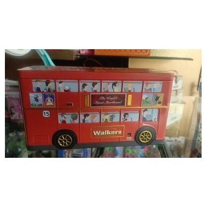 Walkers песочное печенье в жестяной коробке London Bus, 250 г