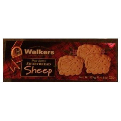 Walkers песочное печенье в форме овечки, 125 г