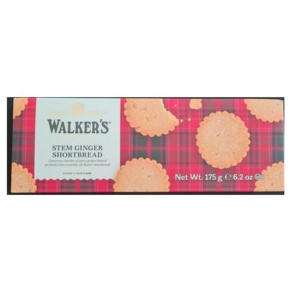 Walkers имбирное песочное печенье, 175 г