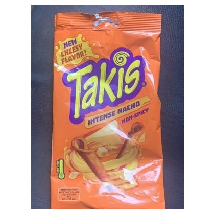 Takis Intense Nacho corn crisps, 0 g