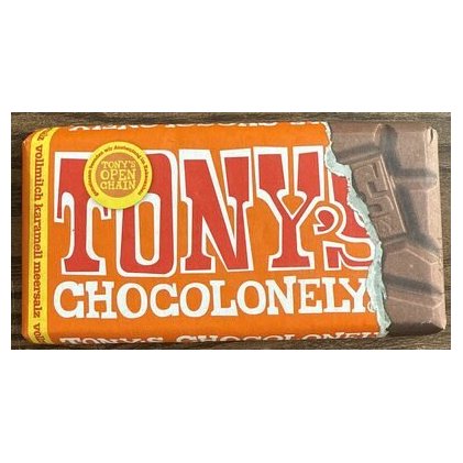 Tony's Chocolonely шоколад молочный с карамелью и морской солью, 90 г