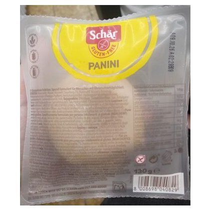 Schär Panini rolls, 130 g