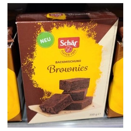 Schär смесь для приготовления пирожных Брауни, 350 г