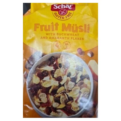 Schär fruit muesli, 375 g
