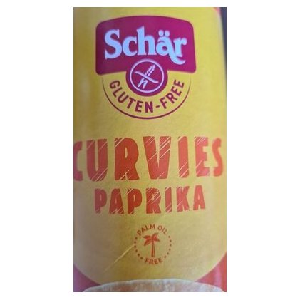 Schär чипсы Curvies со вкусом паприки, 170 г