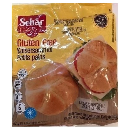 Schär замороженные булочки Кайзер, 350 г