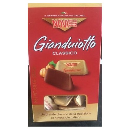 Novi конфеты Gianduiotto Classic в коробке