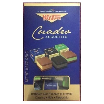 Novi конфеты Cuadro Pralines ассорти в коробке