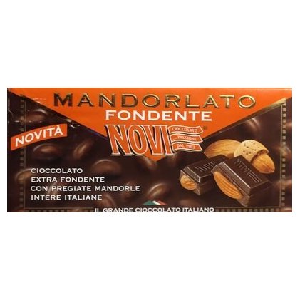 Novi шоколадный батончик Mandorlato Dark Bar