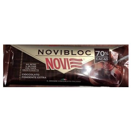 Novi шоколад темный Novibloc 70%, 140 г