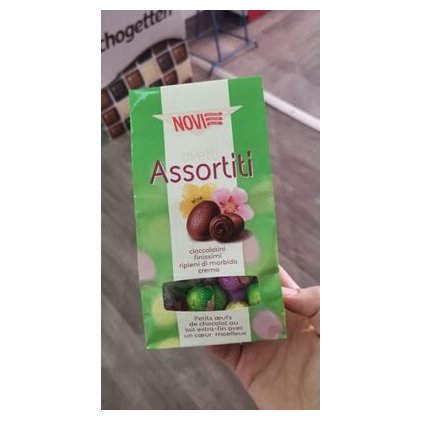Novi Ovetti Assorted chocolate pralines, 160 g