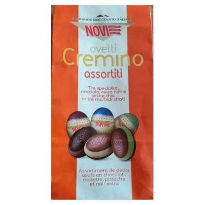 Novi конфеты шоколадные Ovetti Cremino Assorted ассорти, 160 г