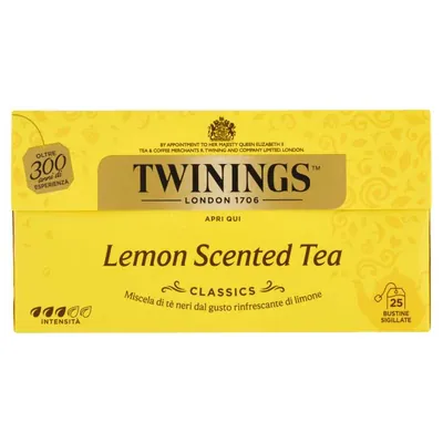 Twinings Классический лимонный чай, 25 шт