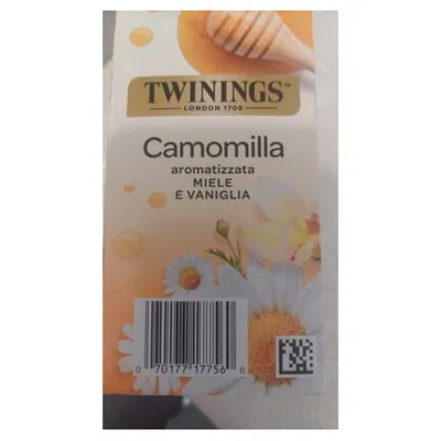Twinings травяной чай ромашка с медом и ванилью, 20 фильтр-пакетиков