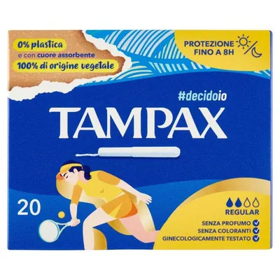 Tampax Тампоны гигиенические Regular, 20 шт