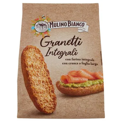 Mulino Bianco цельнозерновые хлебцы Granetti Integrali, 280 г