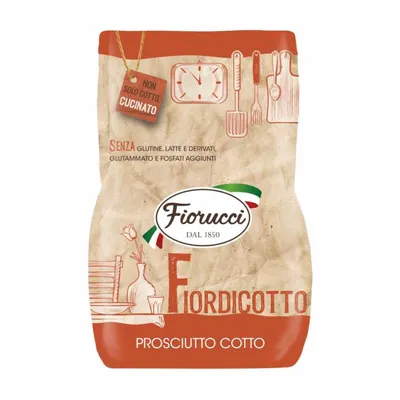 Fiorucci Ветчина вареная Fiordicotto, 2 × 7,5 кг