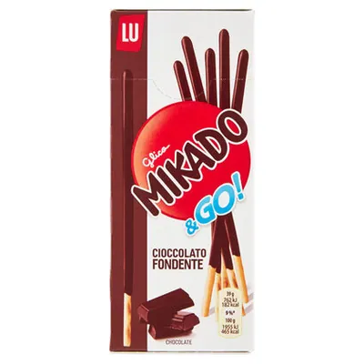 Mikado соломка в темном шоколаде Pocket, 39 г