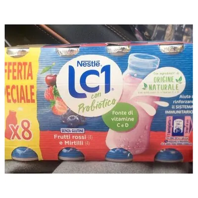 Nestlé LC1 drinking yogurt blueberry and red fruits, 720 g